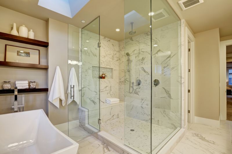 Elegant Enclosure with Frameless Glass